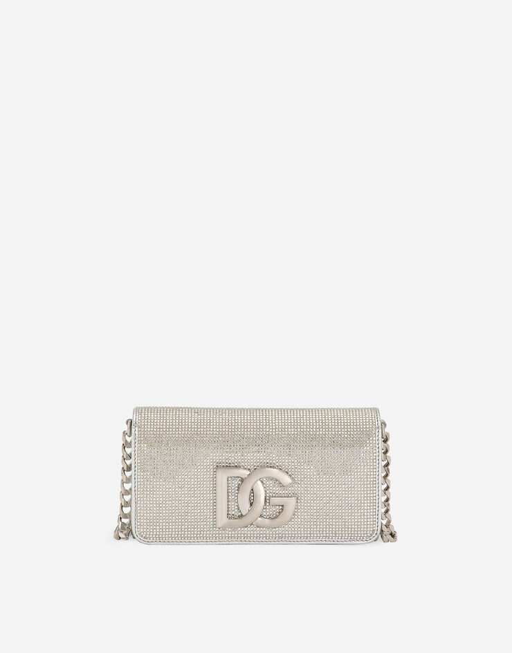 Dolce & Gabbana حقيبة كلاتش 3.5 فضي BB7604AN241