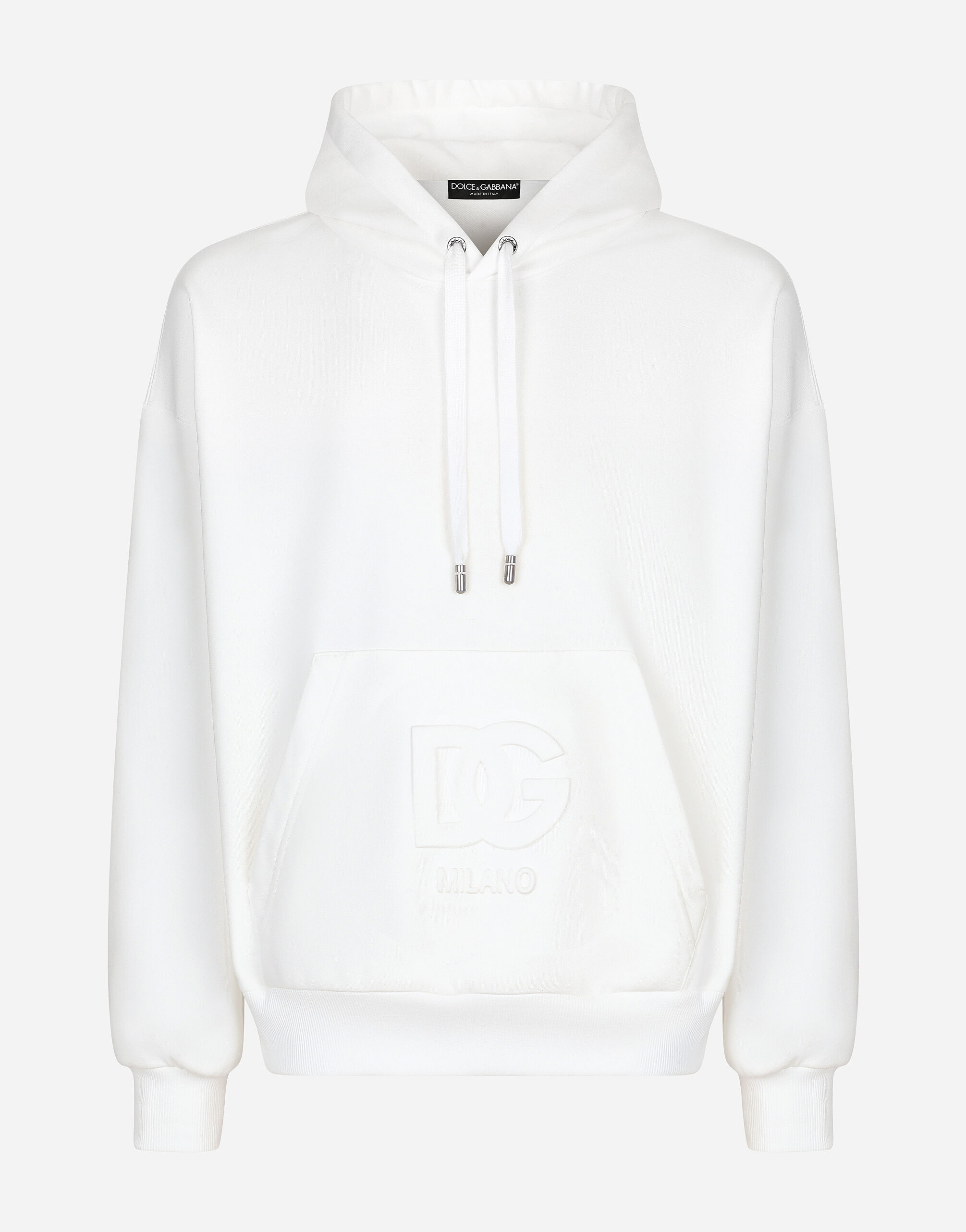 Dolce and gabbana best sale white hoodie