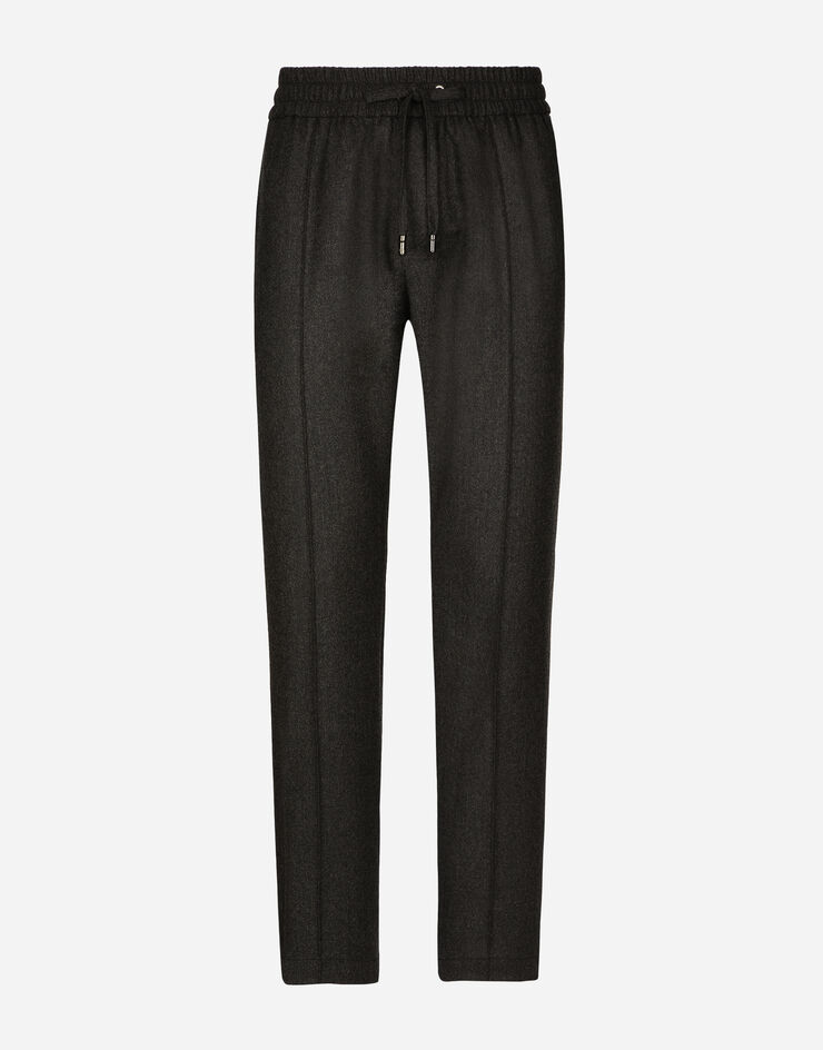 Dolce & Gabbana Flannel jogging pants Grey GP03FTFU21Q