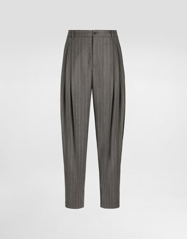 Dolce & Gabbana Pinstripe virgin wool trousers  GP13CTFR23W