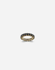 Dolce & Gabbana Yellow gold Family ring with black sapphires Gold WEJP1GWROD1