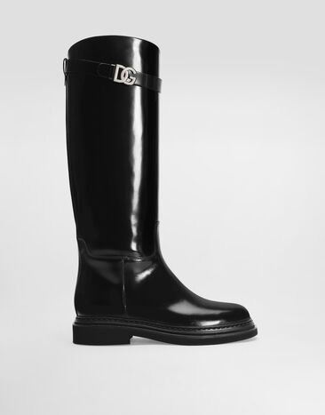 Dolce & Gabbana Calfskin boots Black CU1141A5185
