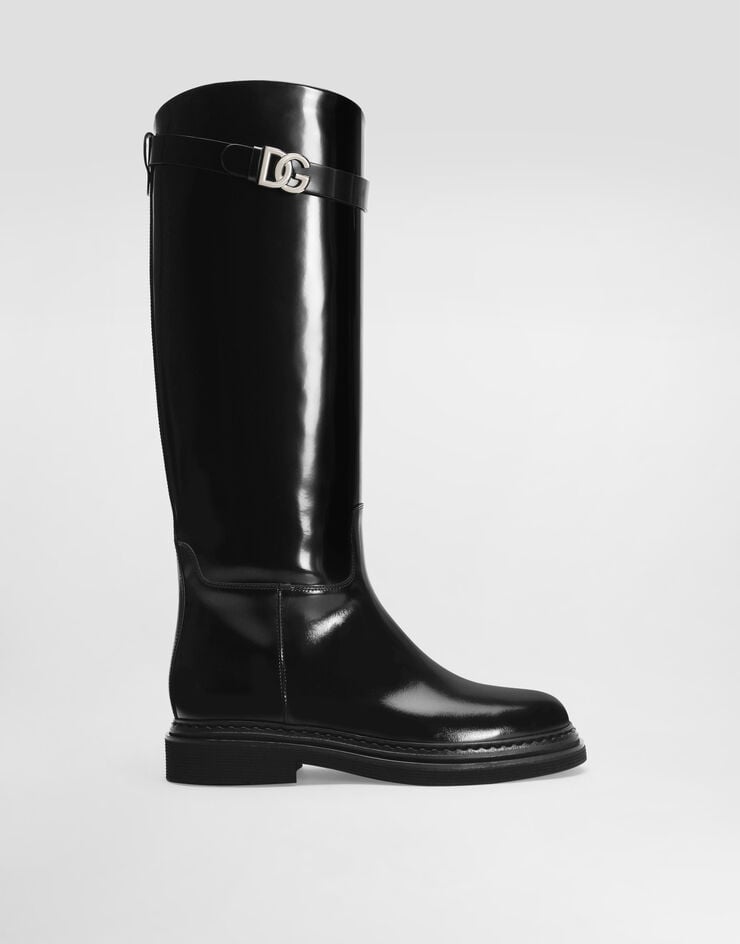 Dolce & Gabbana Calfskin boots Black CU1141A5185
