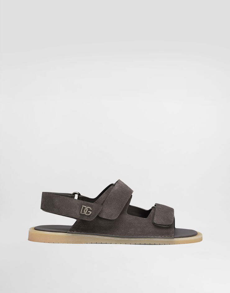 Dolce & Gabbana Suede sandals Grey A80492AT441