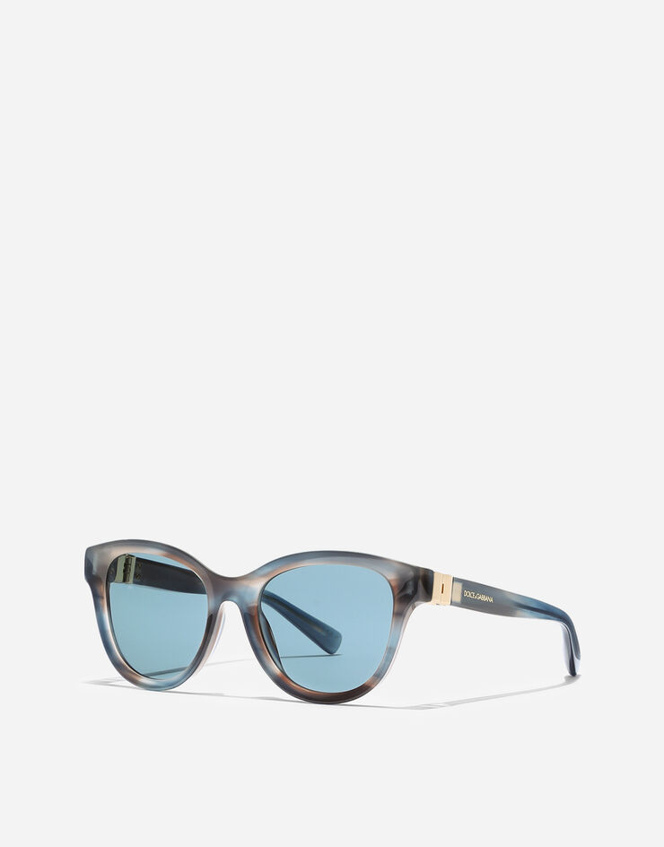Dolce & Gabbana DG Hinge 太阳眼镜 Striped blue VG4533VP880