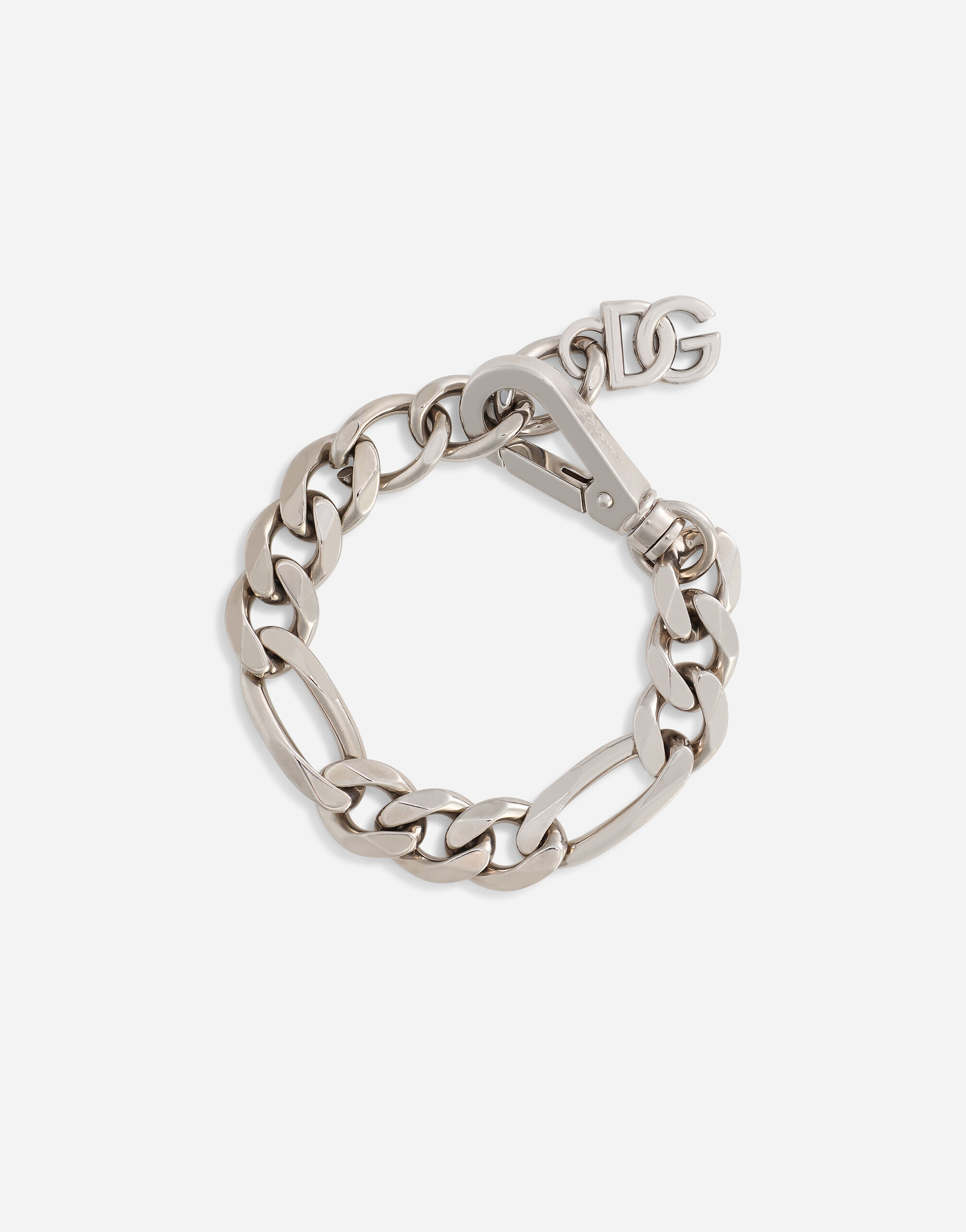 DIRECT FROM LOURDES - Men's Palladium Cross Bracelet - Nickel Free.