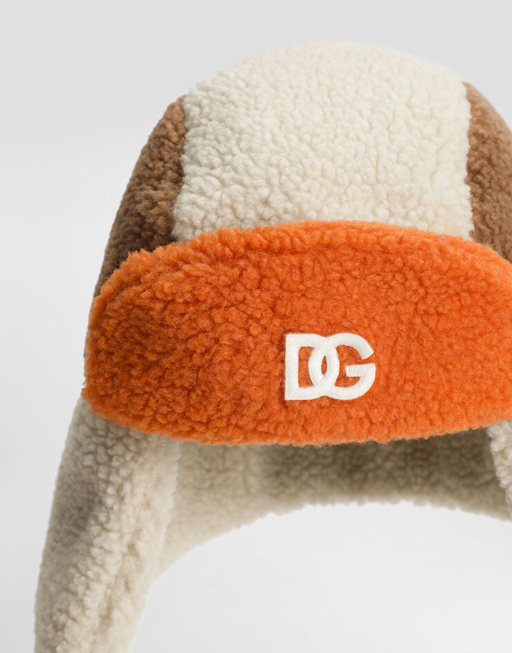 Dolce & Gabbana Fake teddy bear trapper hat Multicolor LB5H69FUS4F