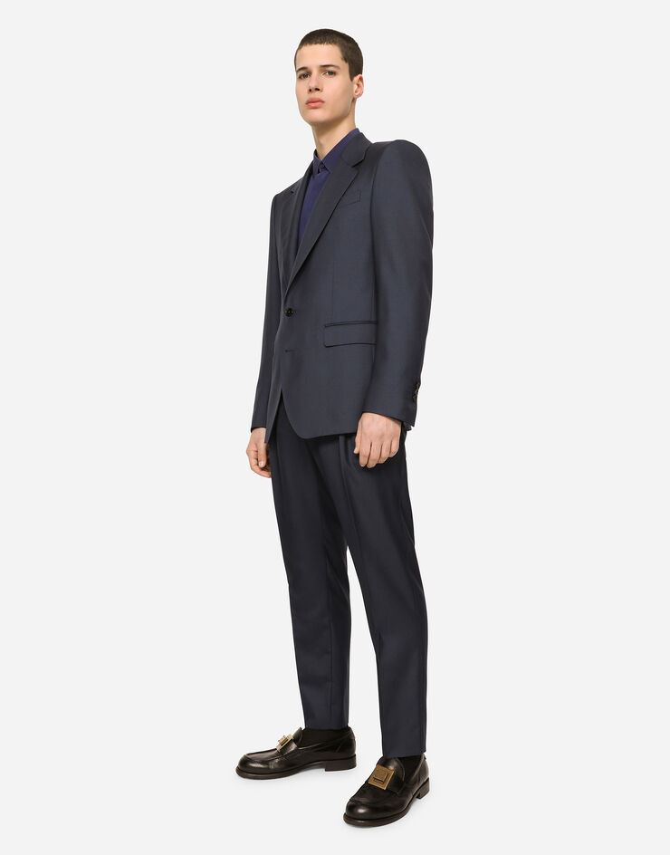 Dolce & Gabbana Wool and cashmere Sicilia-fit suit Azure GKLRMTFU3LJ