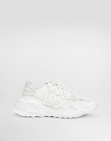Dolce & Gabbana Day faster viscose fabric sneakers White CK2355AG363