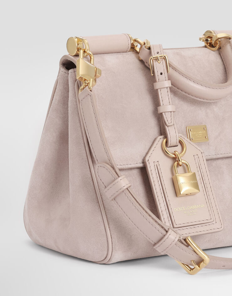 Dolce & Gabbana Small My Sicily handbag in split calfskin Dolce & Gabbana Small My Sicily handbag in split calfskin Multicolor BB7781BO903