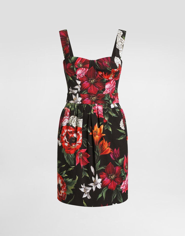 Dolce & Gabbana Flower-print dress Print F6TZZTFSRQT