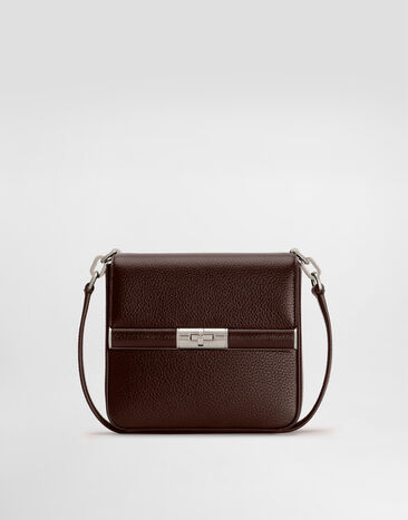 Dolce & Gabbana حقيبة من جلد غزال Bordeaux BM2445A8034