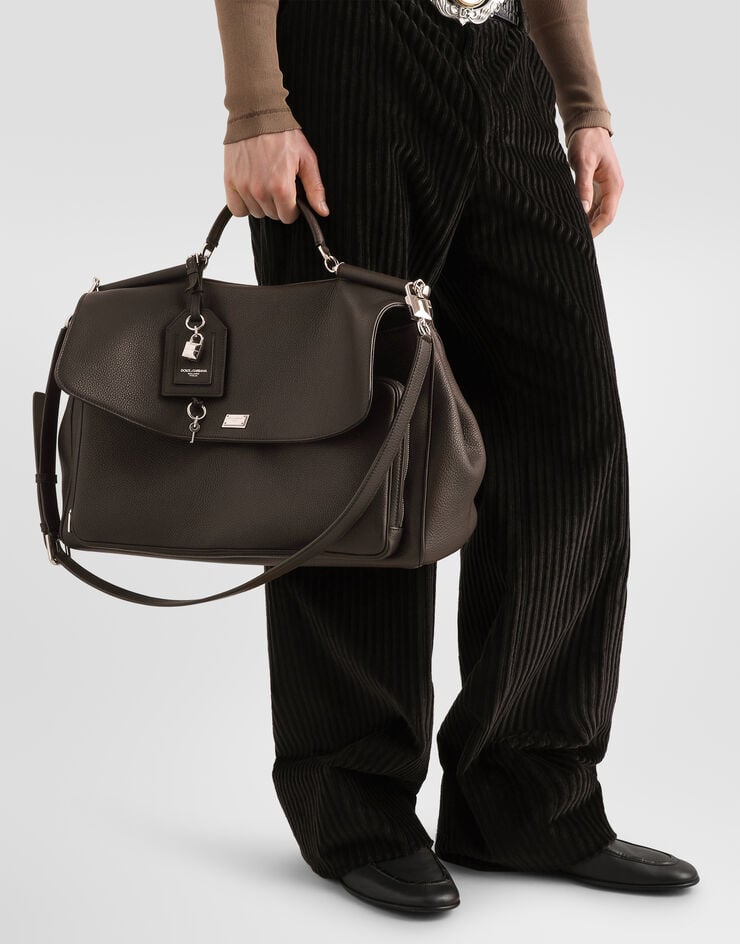 Dolce & Gabbana حقيبة يد My Sicily من جلد عجل Dolce & Gabbana حقيبة يد My Sicily من جلد عجل بني BM2757B0370