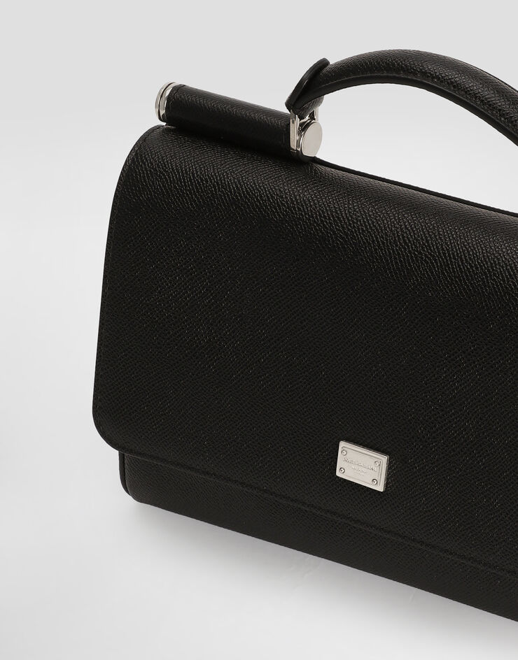 Dolce & Gabbana Calfskin Sicily bag Black BM2516BG065
