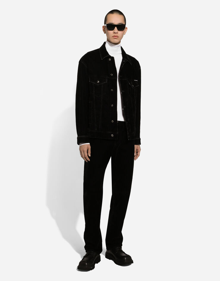 Dolce & Gabbana ロゴプレート クラシック デニム ジーンズ Multicolor GP02XDG8LQ7