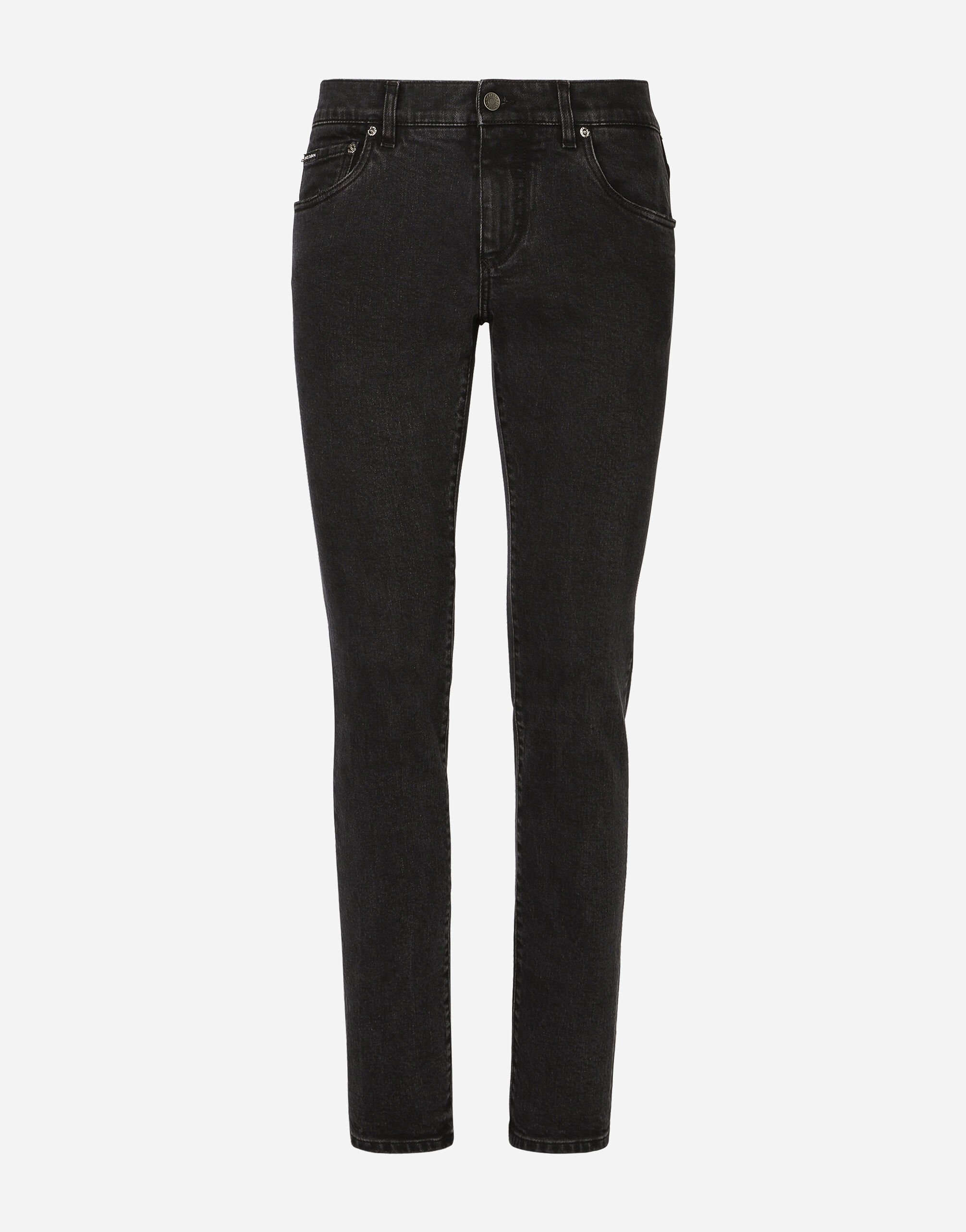 Dolce & Gabbana Washed skinny fit stretch denim jeans Multicolor G9NL5DG8GW9