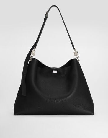 Dolce & Gabbana Vittoria shoulder and crossbody bag in calfskin Dolce & Gabbana Vittoria shoulder and crossbody bag in calfskin Black BM2693A0370