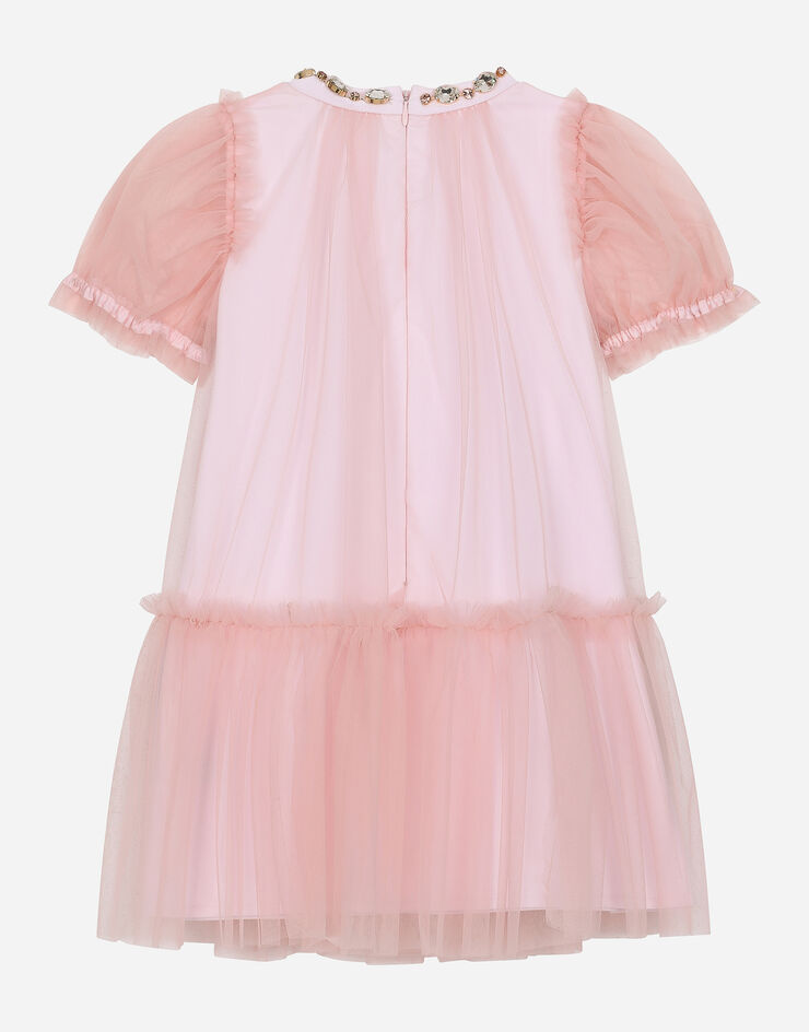 Dolce & Gabbana Abito in tulle Rosa L53DV0G7M2V