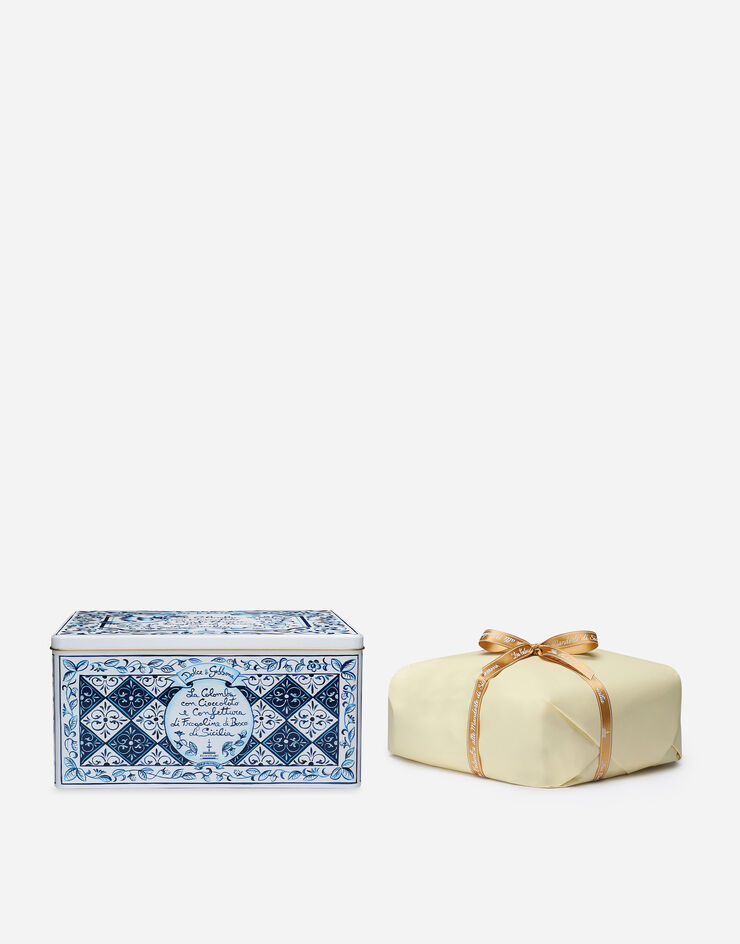 Dolce & Gabbana Коломба с сицилийским шоколадом и земляничным джемом, шоколадная крем-паста (800 + 200 г) разноцветный PN2001PCOL1