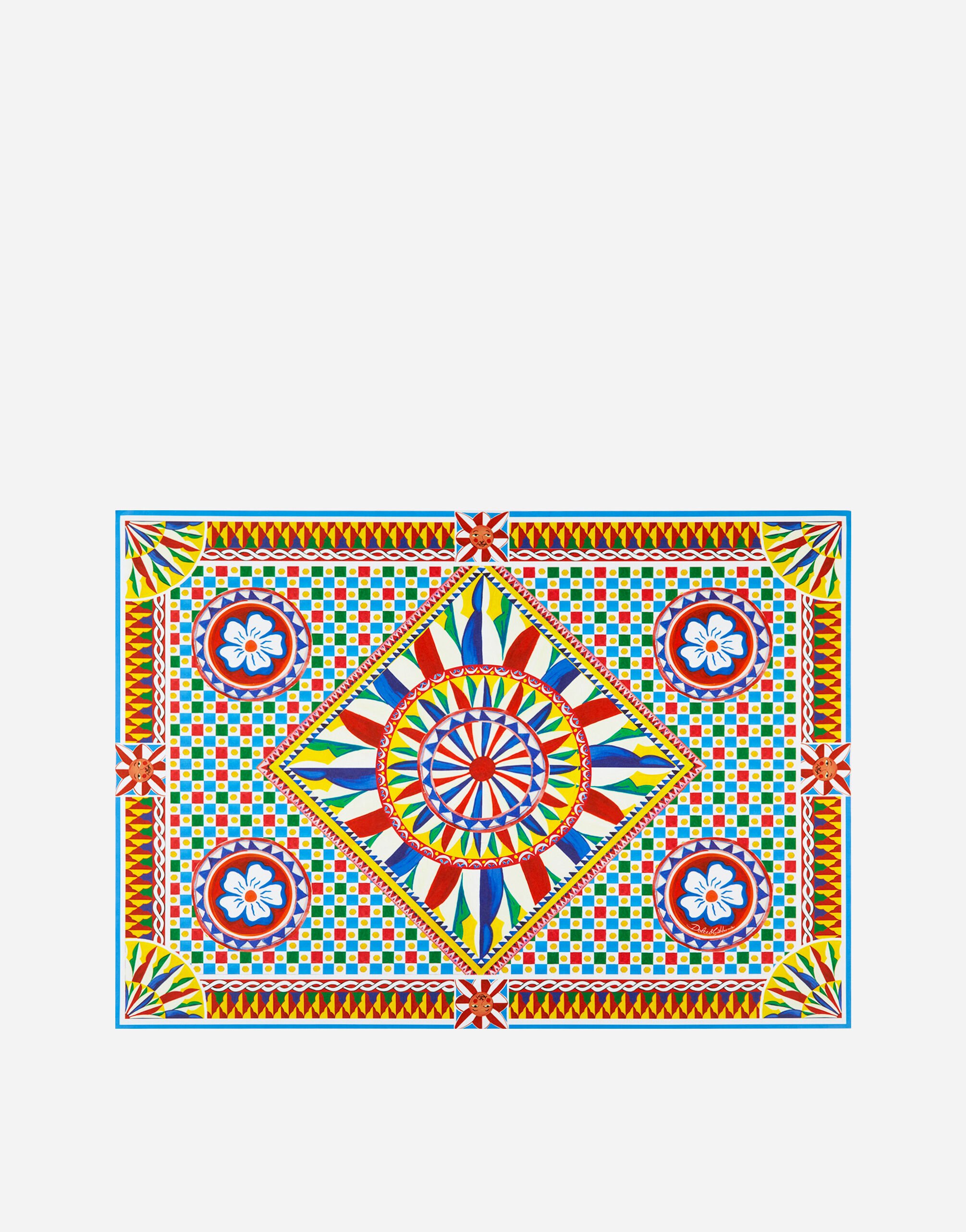 Dolce & Gabbana Conjunto de 36 manteles individuales de papel Multicolor TCGS05TCADN