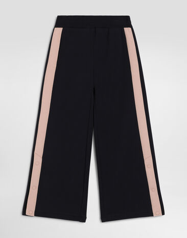 Dolce & Gabbana Pantalones en algodón con logo  L5JPI3G7PWH