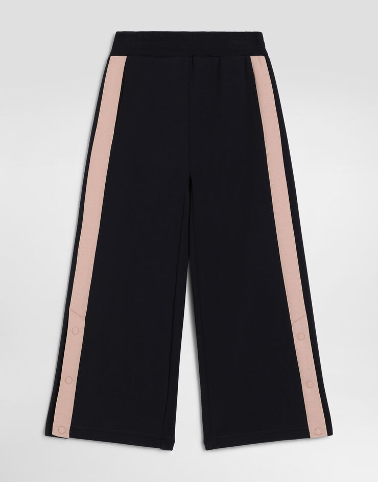 Dolce & Gabbana Pantalones en algodón con logo  L5JPI3G7PWH