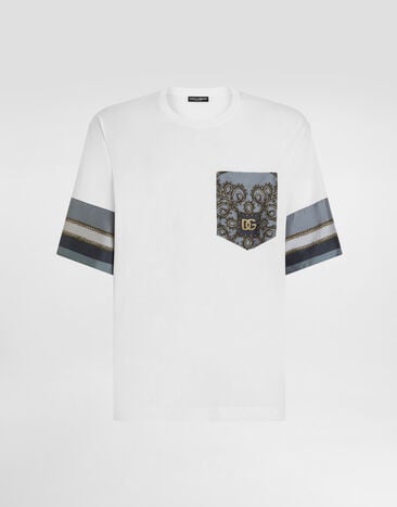 Dolce & Gabbana Jersey t-shirt with print Dolce & Gabbana Jersey t-shirt with print White G8SB2TG7PZK
