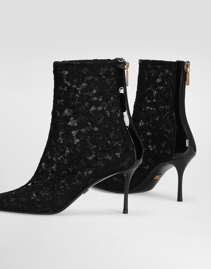 Dolce & Gabbana Stivaletto in pizzo Dolce & Gabbana Stivaletto in pizzo Nero CT1119A0610