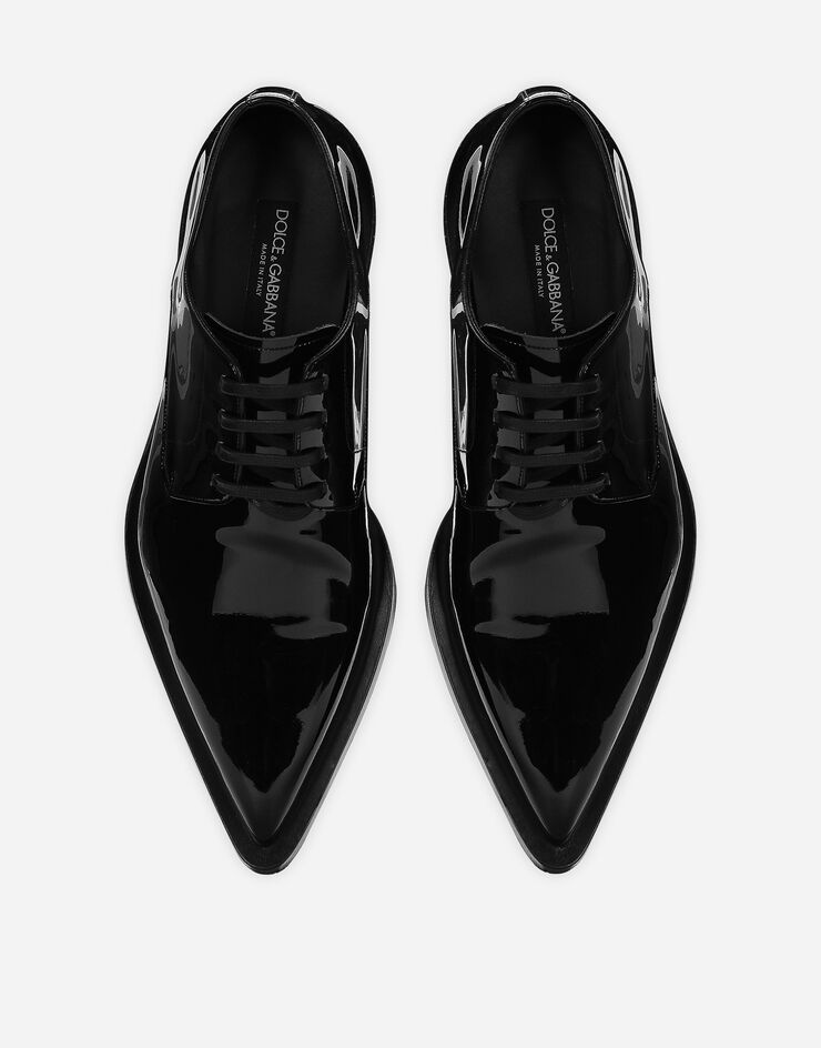 Patent leather Derby shoes in Black for Men Dolce&Gabbana® US