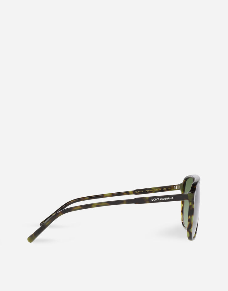 Dolce & Gabbana Солнцезащитные очки Thin Profile Зеленый цвет гавана VG442AVP58E