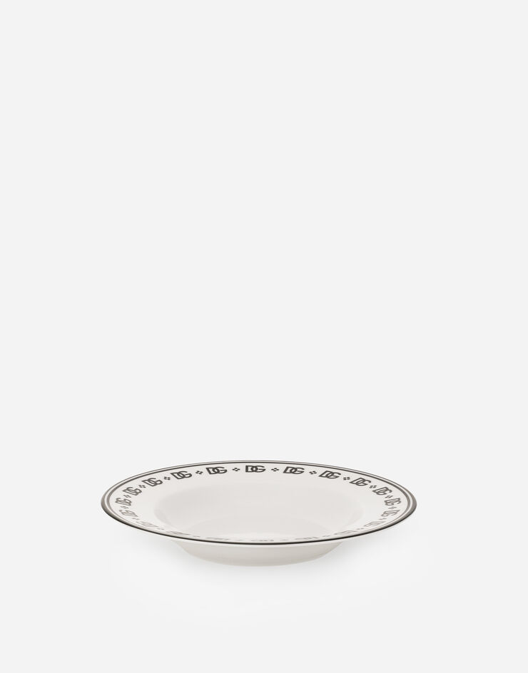 Dolce & Gabbana Set 2 Porcelain Soup Plates Multicolor TC0S05TCALH