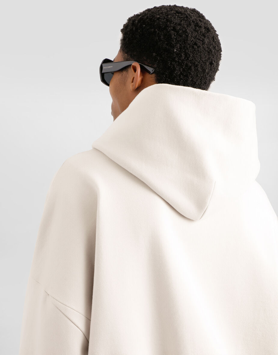 Jersey Hoodie with Print 5