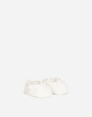 Dolce & Gabbana Picoted lace Mary Janes White L0EGC1LA086