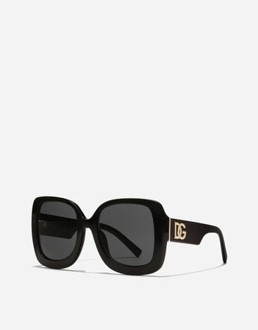 Dolce & Gabbana DG Crossed Sunglasses Dolce & Gabbana DG Crossed Sunglasses Black VG4513VP187