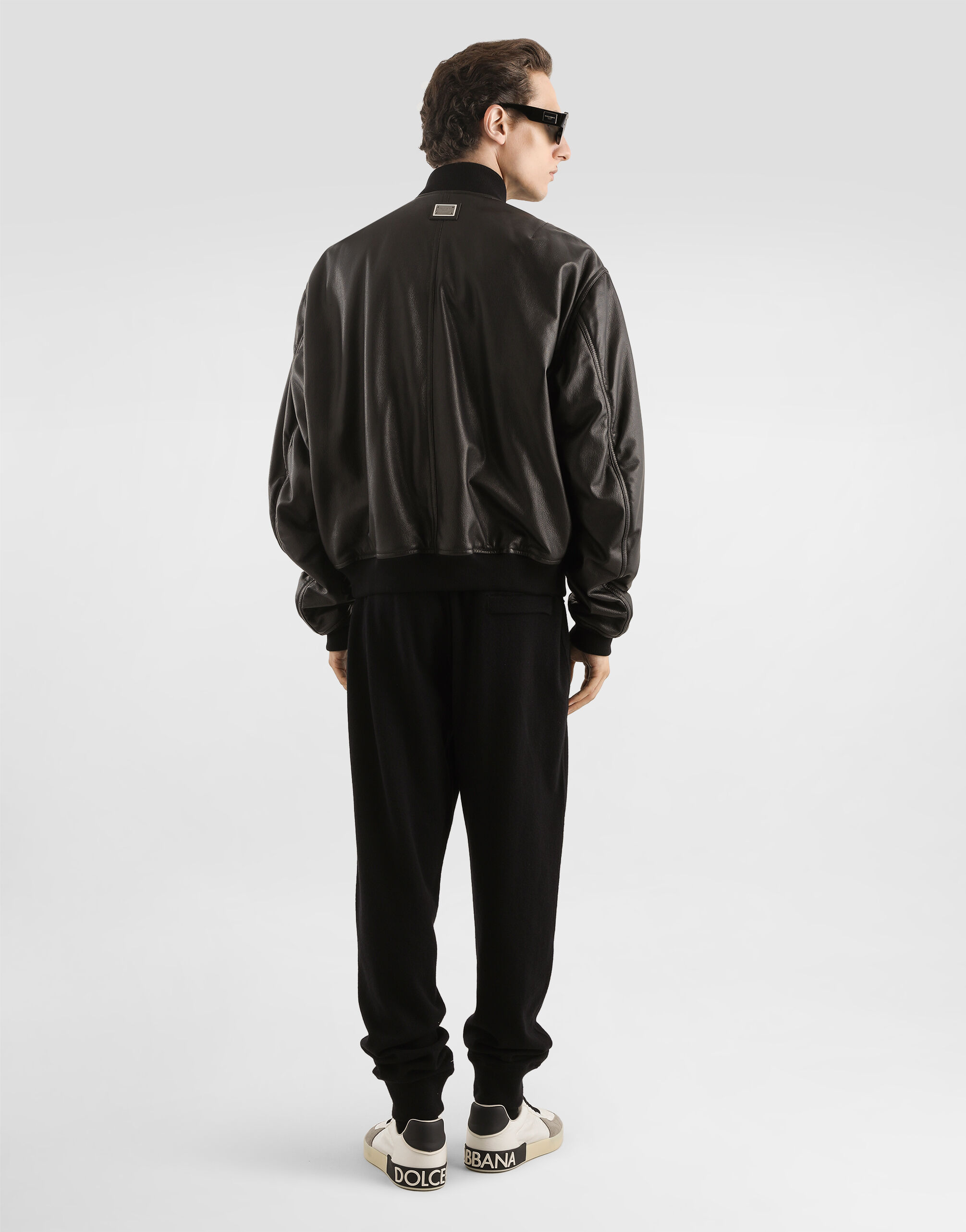 Smooth cashmere trousers - thumbnail 3