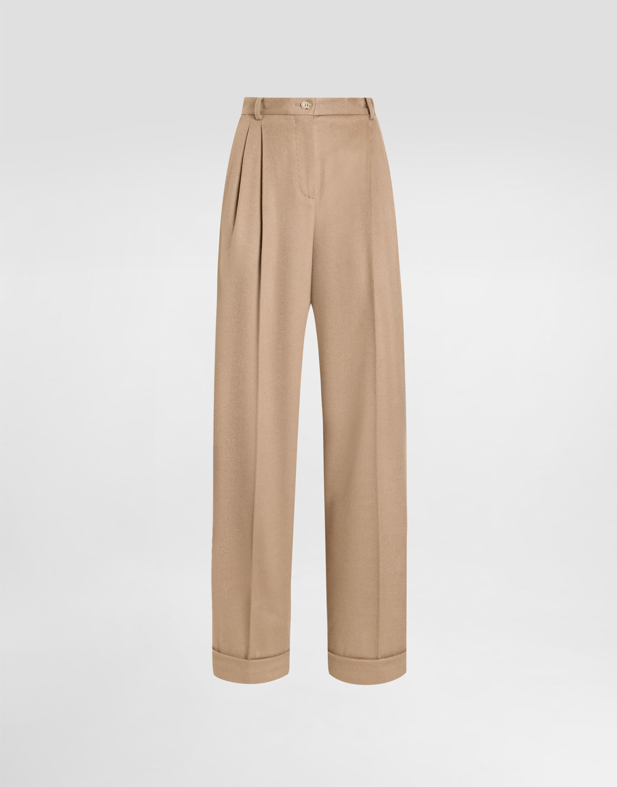 ブラウンのウィメンズ Cashmere trousers | Dolce&Gabbana®