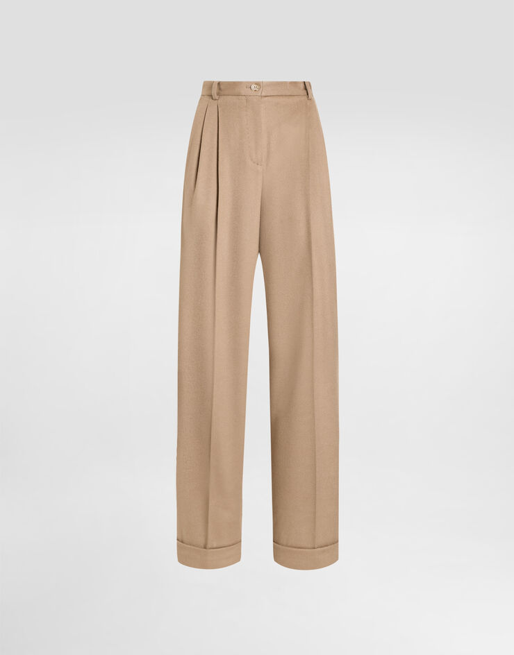 Dolce & Gabbana Cashmere trousers Brown FTBMPTFU2AX