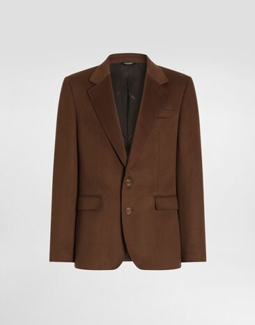 Dolce & Gabbana Sicilia light single-breasted cashmere jacket Dolce & Gabbana Sicilia light single-breasted cashmere jacket G2XD0THU2BZ
