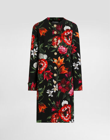 Dolce & Gabbana Flower-print dress Print F0W4OTFSRQT
