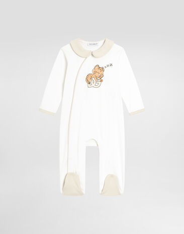 Dolce & Gabbana 3-piece interlock gift set with leopard and DG logo digital print Multicolor L1JOBSG7PNL