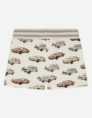 Dolce & Gabbana Jersey shorts with print Print L1JQT8HS7O3
