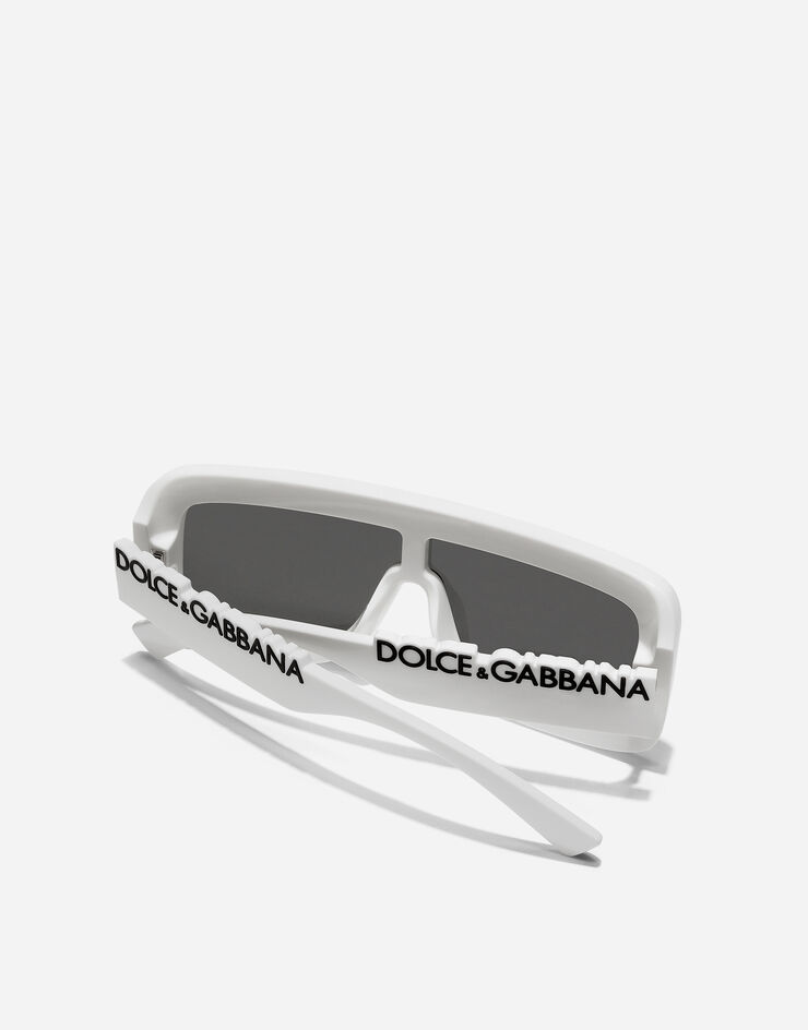 Dolce & Gabbana DG Logo Sunglasses White VG601FVN287