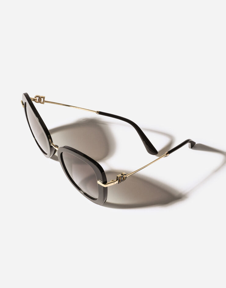 Dolce & Gabbana DG Glow Sunglasses Dolce & Gabbana DG Glow Sunglasses Black VG4535VP18G