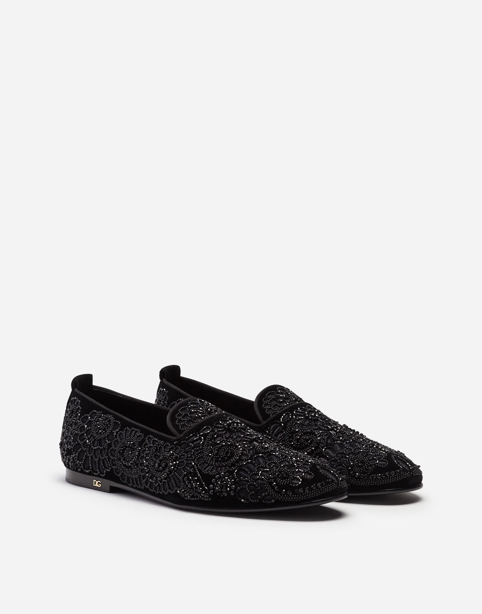 Mens black online glitter loafers