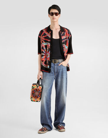 Dolce & Gabbana Denim trousers Multicolor GP234DG8PQ1