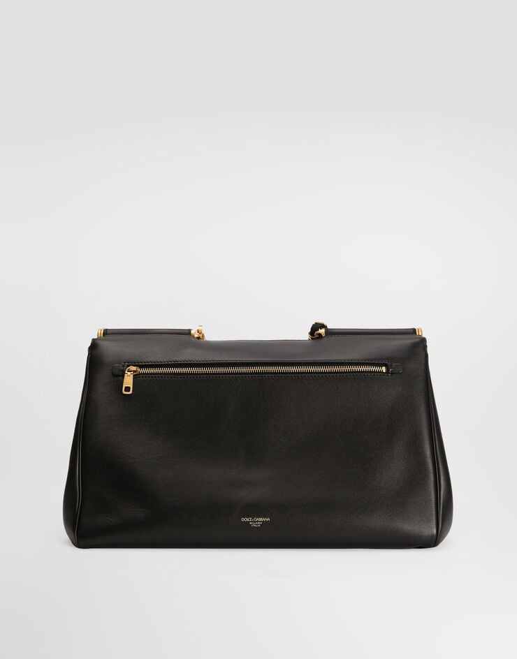Dolce & Gabbana Bolso de mano My Sicily en piel de becerro plongé Dolce & Gabbana Bolso de mano My Sicily en piel de becerro plongé Black BB7814B7321