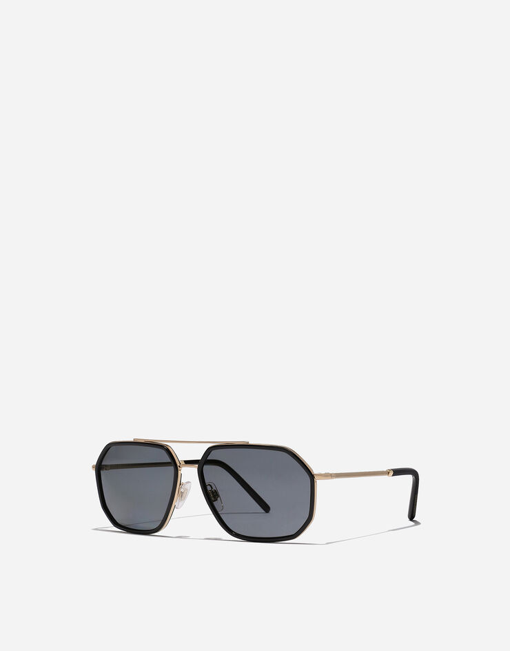 Dolce & Gabbana Gros grain sunglasses Gold and Black VG2285VM281