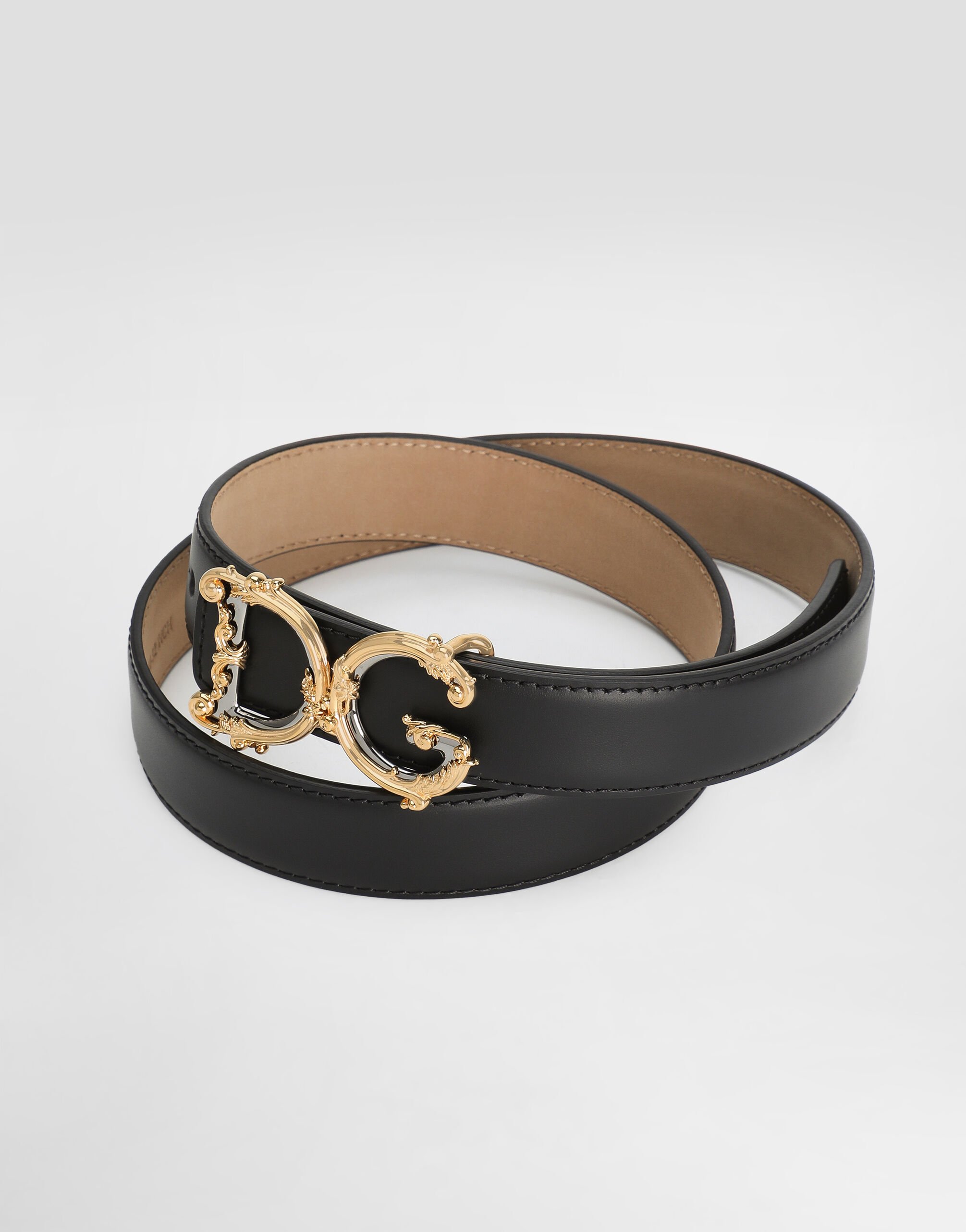 Calfskin Belt - Women's Accessories | Dolce&Gabbana