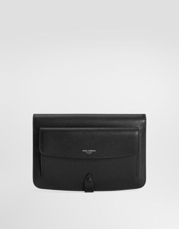 Dolce & Gabbana Calfskin clutch bag Black BM2770A3T05