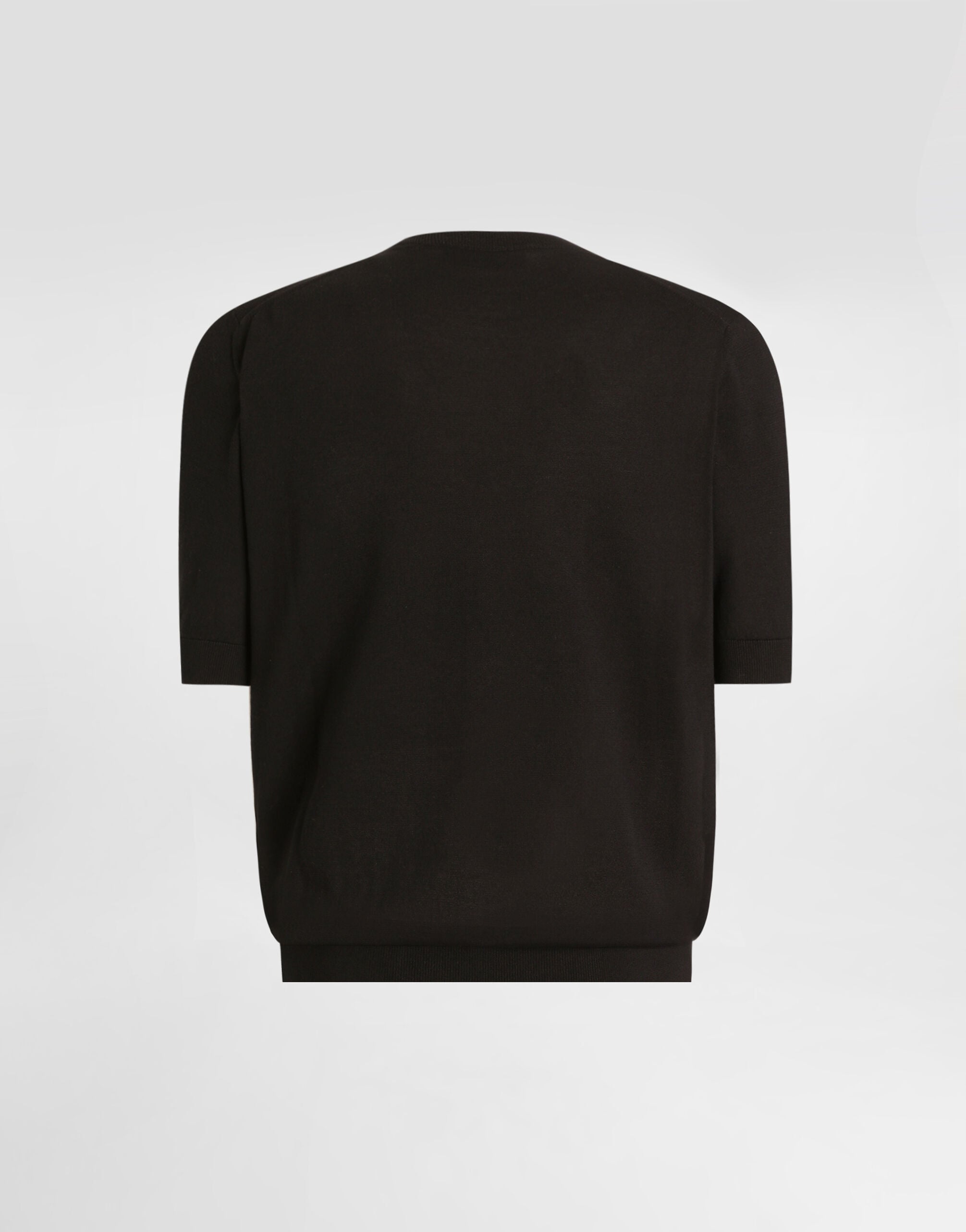 Cotton pullover in Black for Men | Dolce&Gabbana® US